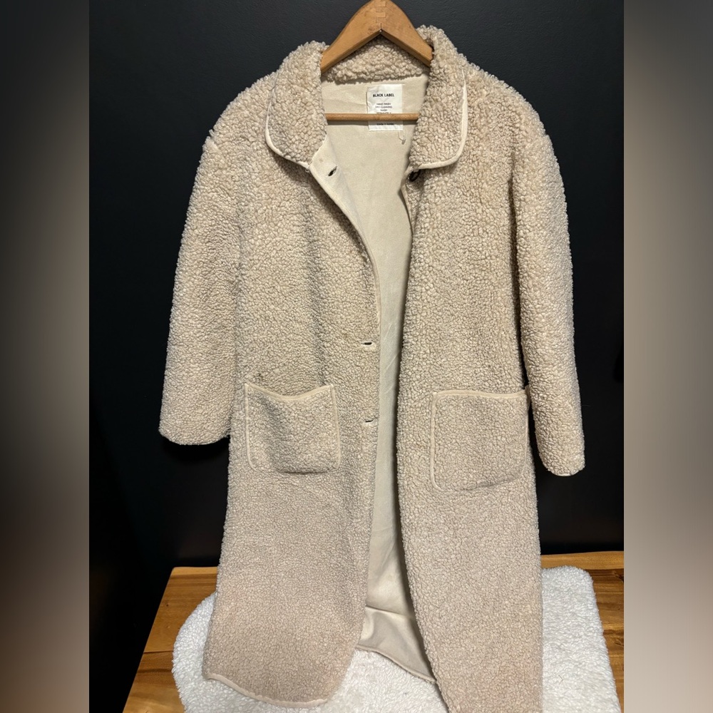 Black Label Sherpa Long Jacket